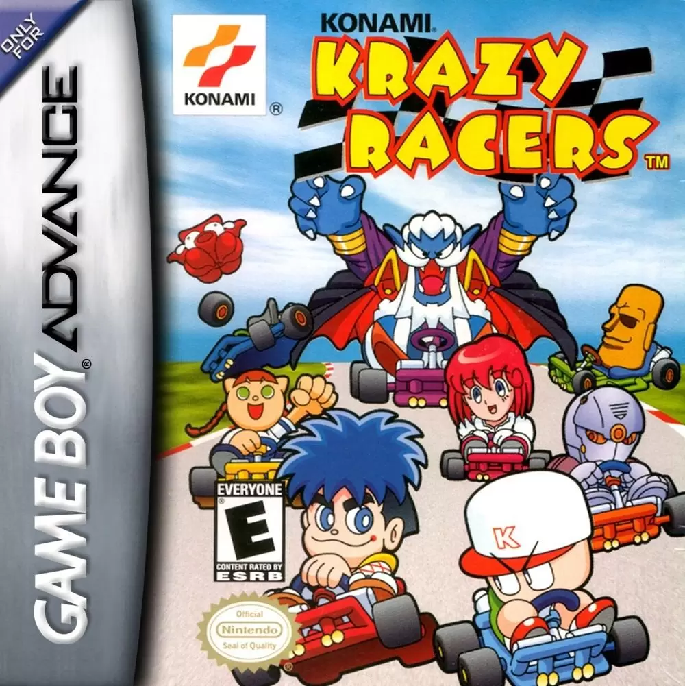 Jeux Game Boy Advance - Konami Krazy Racers