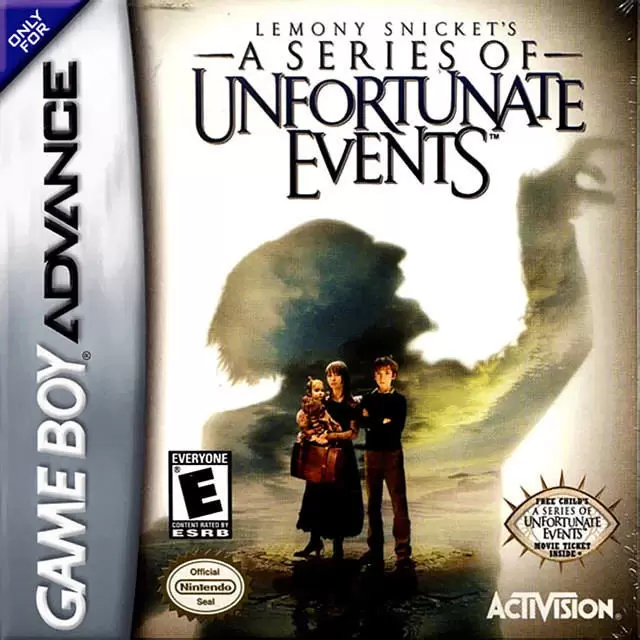Jeux Game Boy Advance - Lemony Snicket\'s A Series of Unfortunate Events