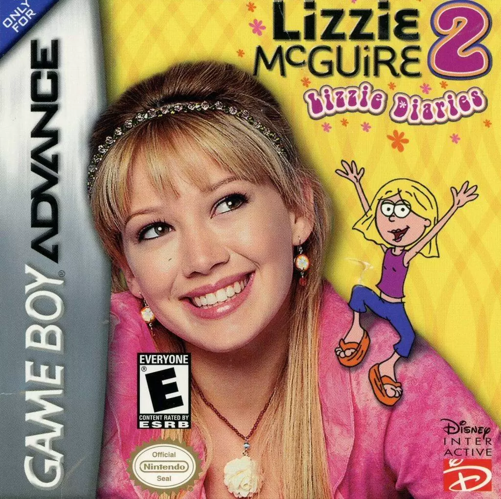 Jeux Game Boy Advance - Lizzie McGuire 2: Lizzie Diaries