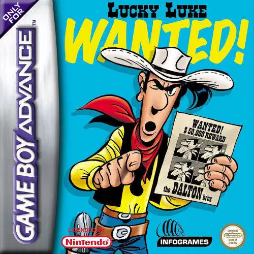 Game Boy Advance Games - Lucky Luke: Wanted!