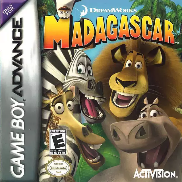Game Boy Advance Games - Madagascar