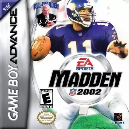 Game Boy Advance Games - Madden NFL 2002