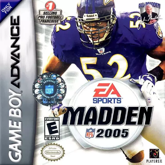 Jeux Game Boy Advance - Madden NFL 2005