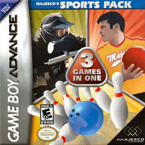Jeux Game Boy Advance (GBA) - Majesco\'s Sports Pack