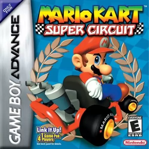 Game Boy Advance Games - Mario Kart: Super Circuit