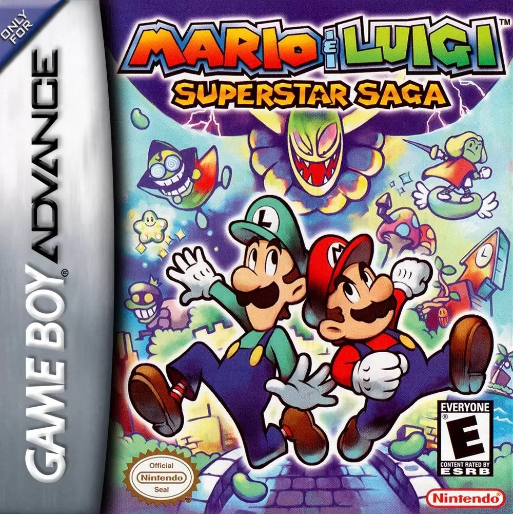 Jeux Game Boy Advance - Mario & Luigi: Superstar Saga