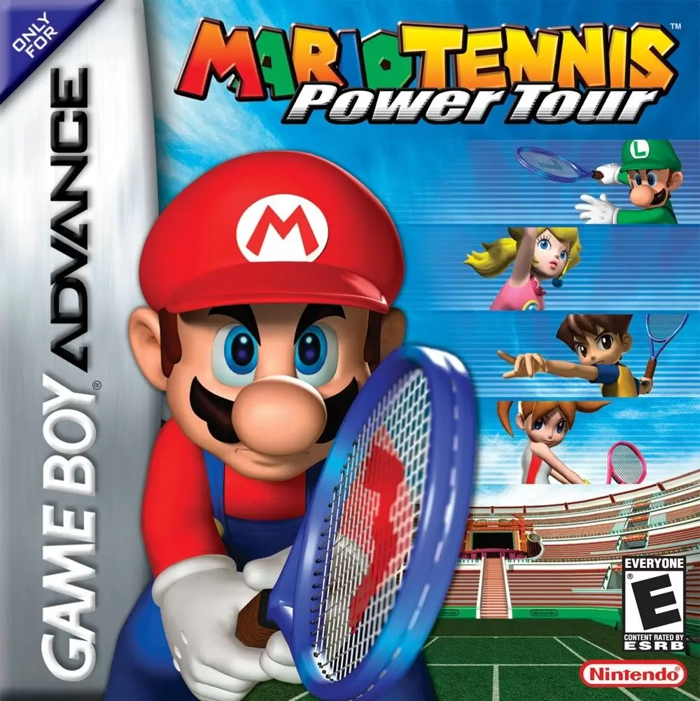 Game Boy Advance Games - Mario Tennis: Power Tour
