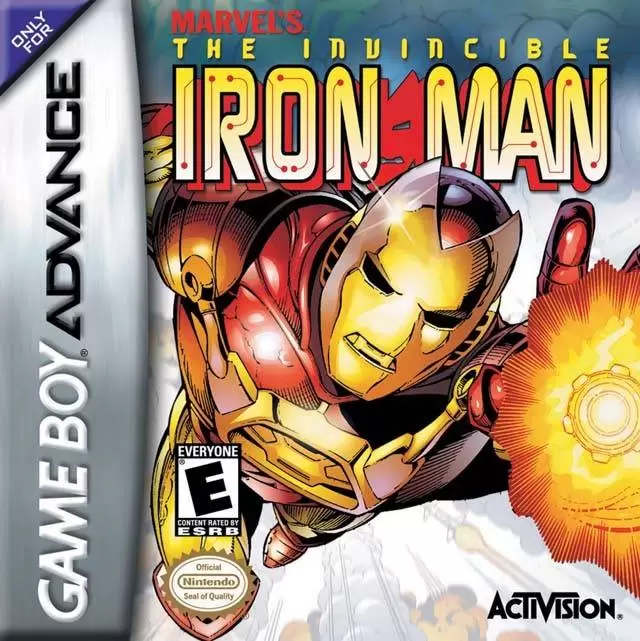 Game Boy Advance Games - Marvel\'s The Invincible Iron Man