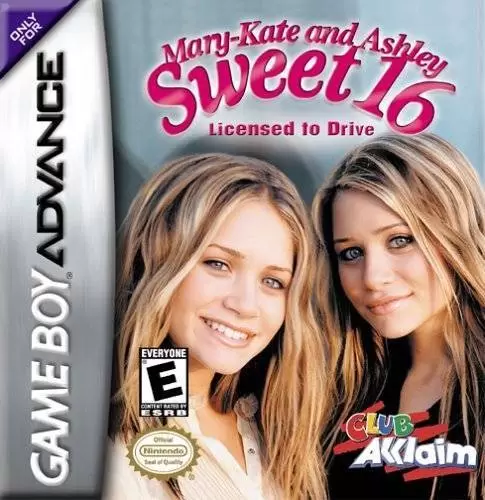 Game Boy Advance Games - Mary-Kate and Ashley: Sweet 16: Licensed to Drive