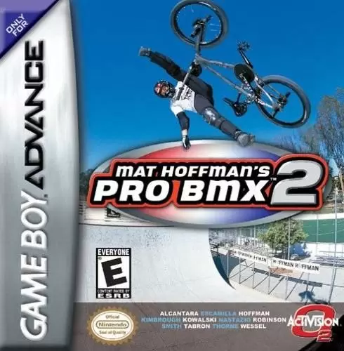 Jeux Game Boy Advance (GBA) - Mat Hoffman\'s Pro BMX 2