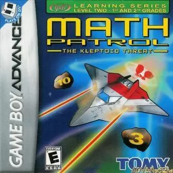 Jeux Game Boy Advance (GBA) - Math Patrol: The Kleptoid Threat