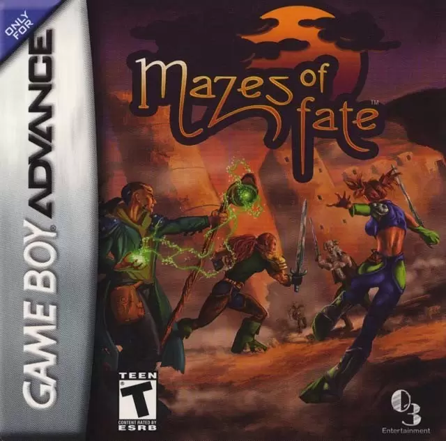 Jeux Game Boy Advance - Mazes of Fate