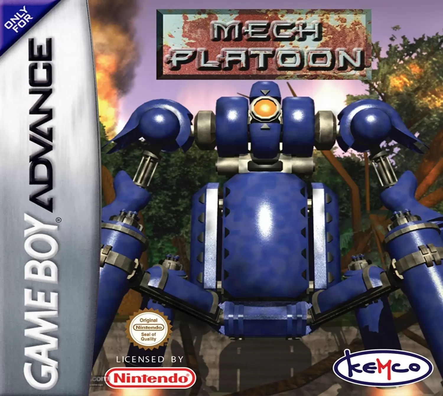 Game Boy Advance Games - Mech Platoon