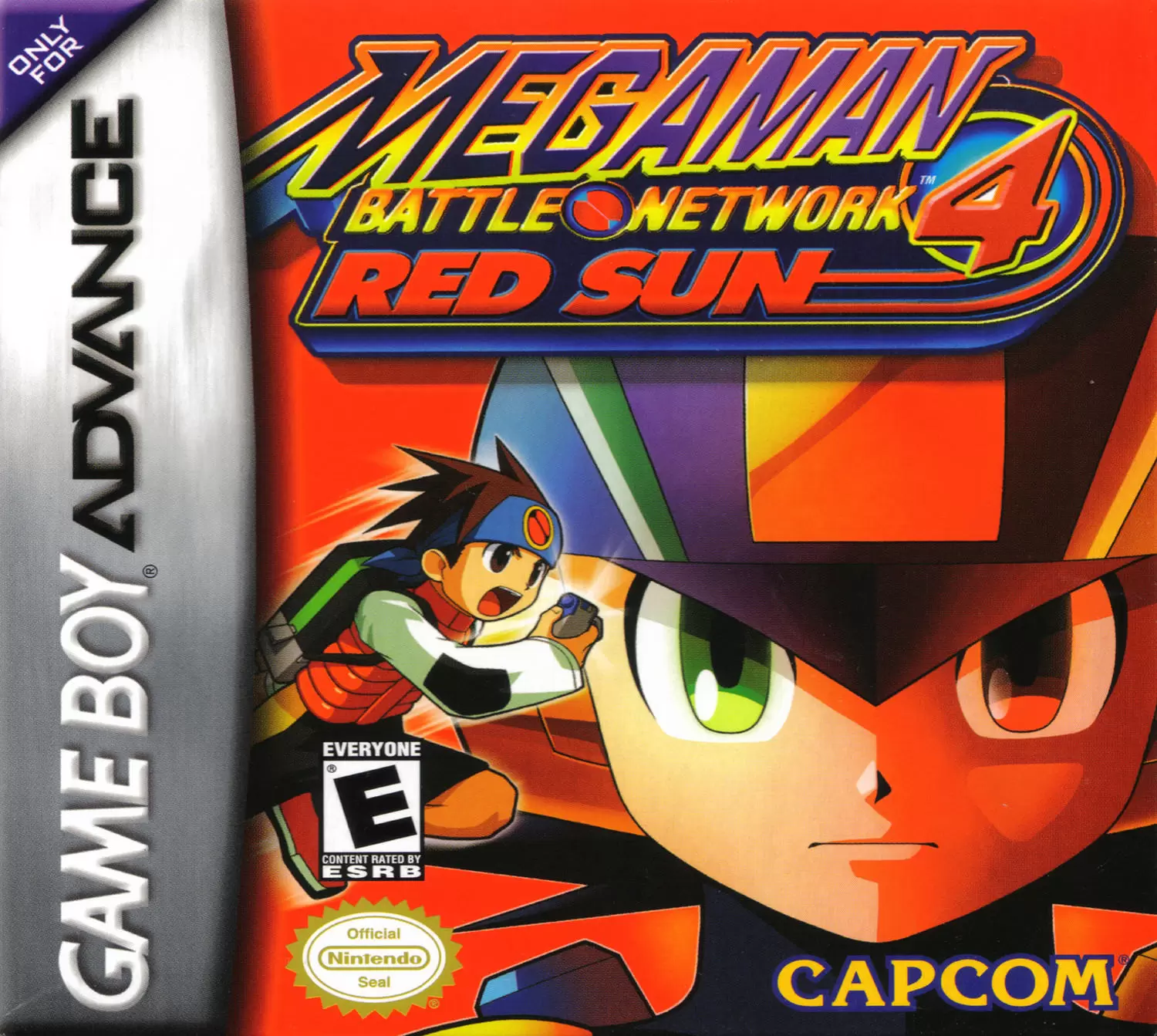 Jeux Game Boy Advance (GBA) - Mega Man Battle Network 4: Red Sun