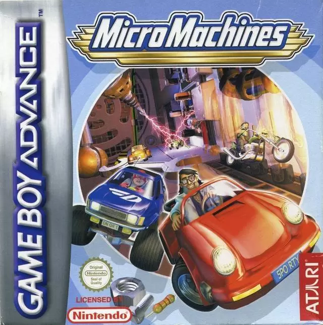 Game Boy Advance Games - Micro Machines