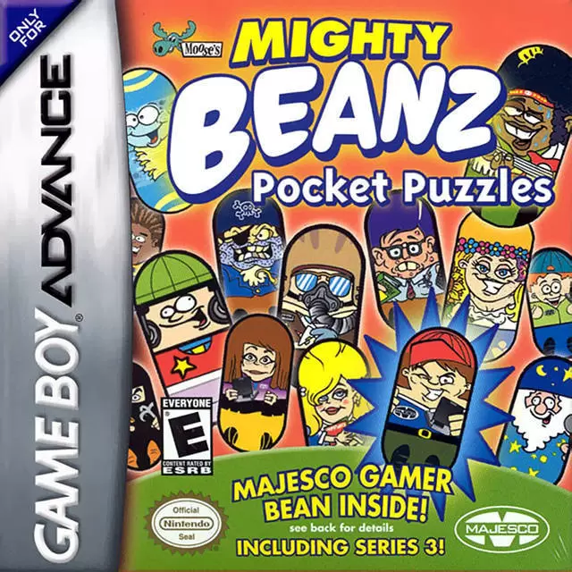 Game Boy Advance Games - Mighty Beanz Pocket Puzzles