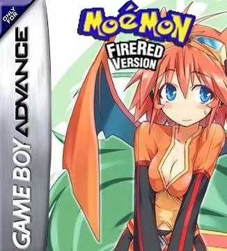 Game Boy Advance Games - Moemon Fire Red