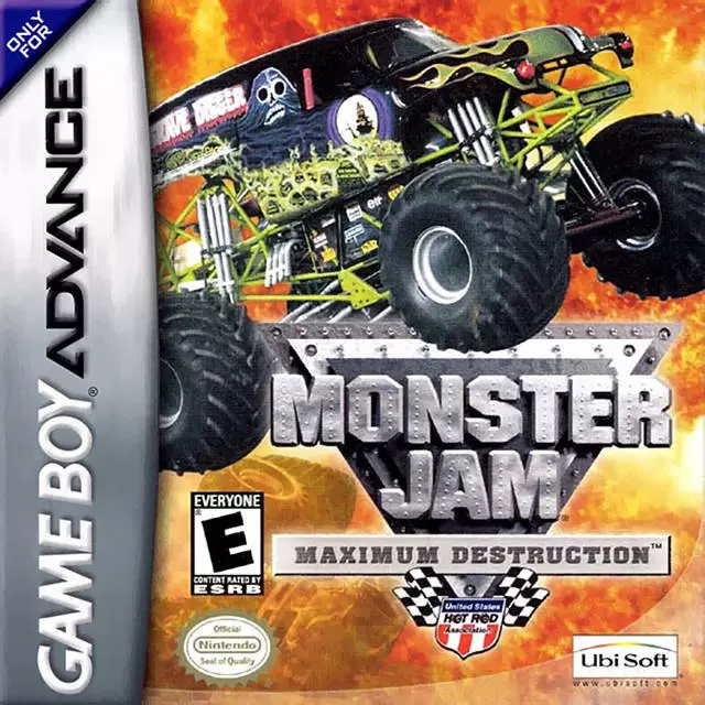Game Boy Advance Games - Monster Jam: Maximum Destruction