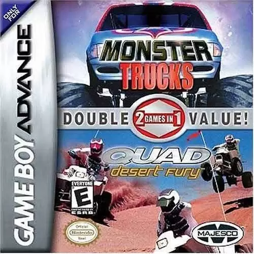 Game Boy Advance Games (GBA) - Monster Trucks & Quad Desert Fury