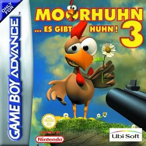 Jeux Game Boy Advance - Moorhen 3: Chicken Chase