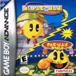 Ms Pac-Man Maze Madness and Pac-Man World