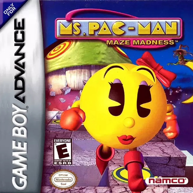 Game Boy Advance Games - Ms. Pac-Man Maze Madness