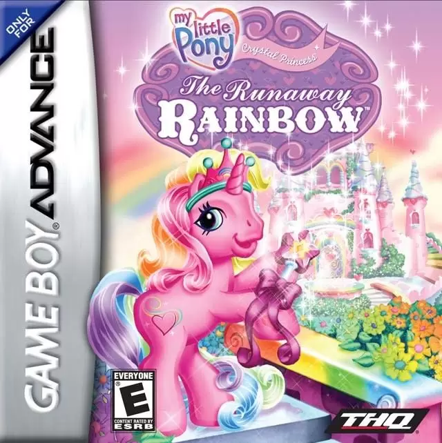 Jeux Game Boy Advance - My Little Pony : Crystal Princess The Runaway Rainbow