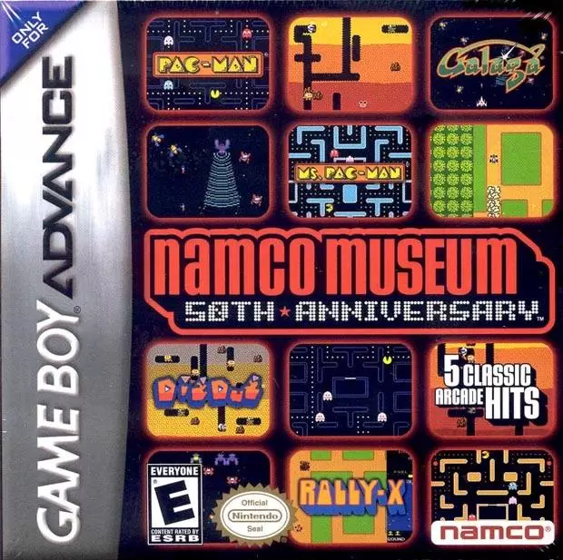 Game Boy Advance Games - Namco Museum 50th Anniversary