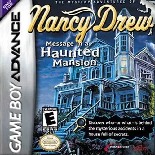 Jeux Game Boy Advance - Nancy Drew: Message in a Haunted Mansion