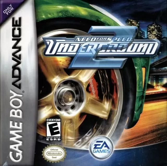 Game Boy Advance Games - Need for Speed Underground 2