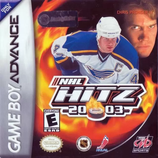 Game Boy Advance Games - NHL Hitz 2003