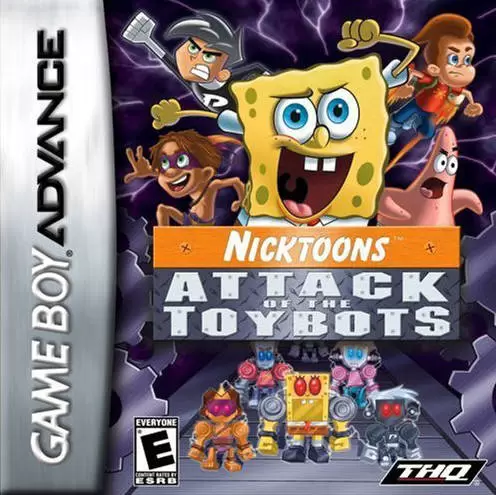 Jeux Game Boy Advance - Nicktoons: Attack of the Toybots