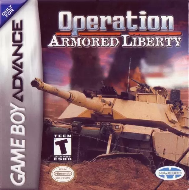 Game Boy Advance Games - Operation: Armored Liberty