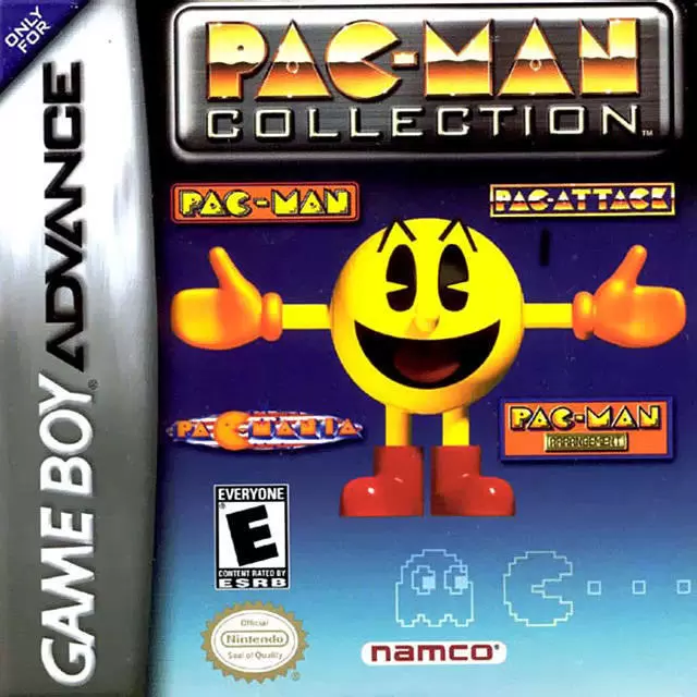 Jeux Game Boy Advance - Pac-Man Collection