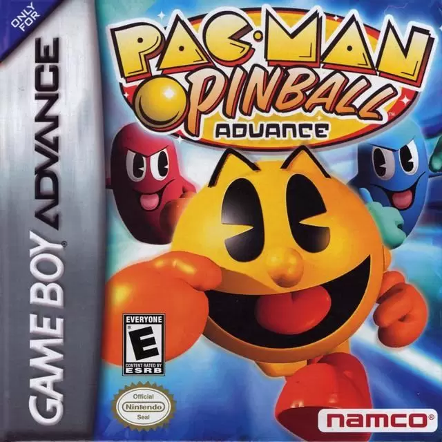 Jeux Game Boy Advance - Pac-Man Pinball Advance