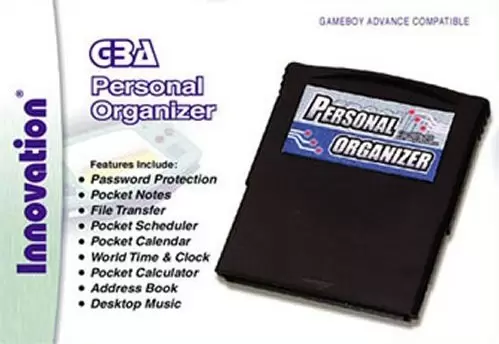 Jeux Game Boy Advance - Personal Organizer