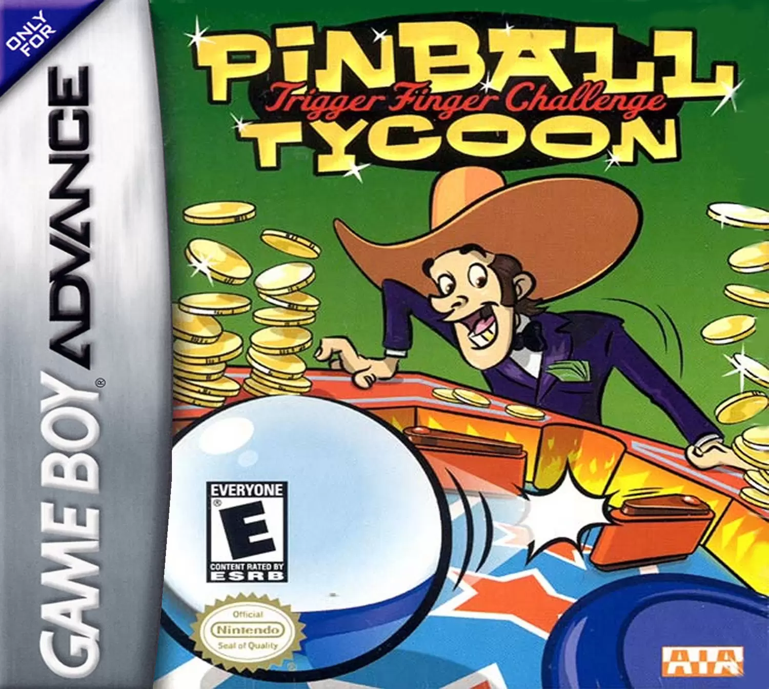 Game Boy Advance Games (GBA) - Pinball Tycoon
