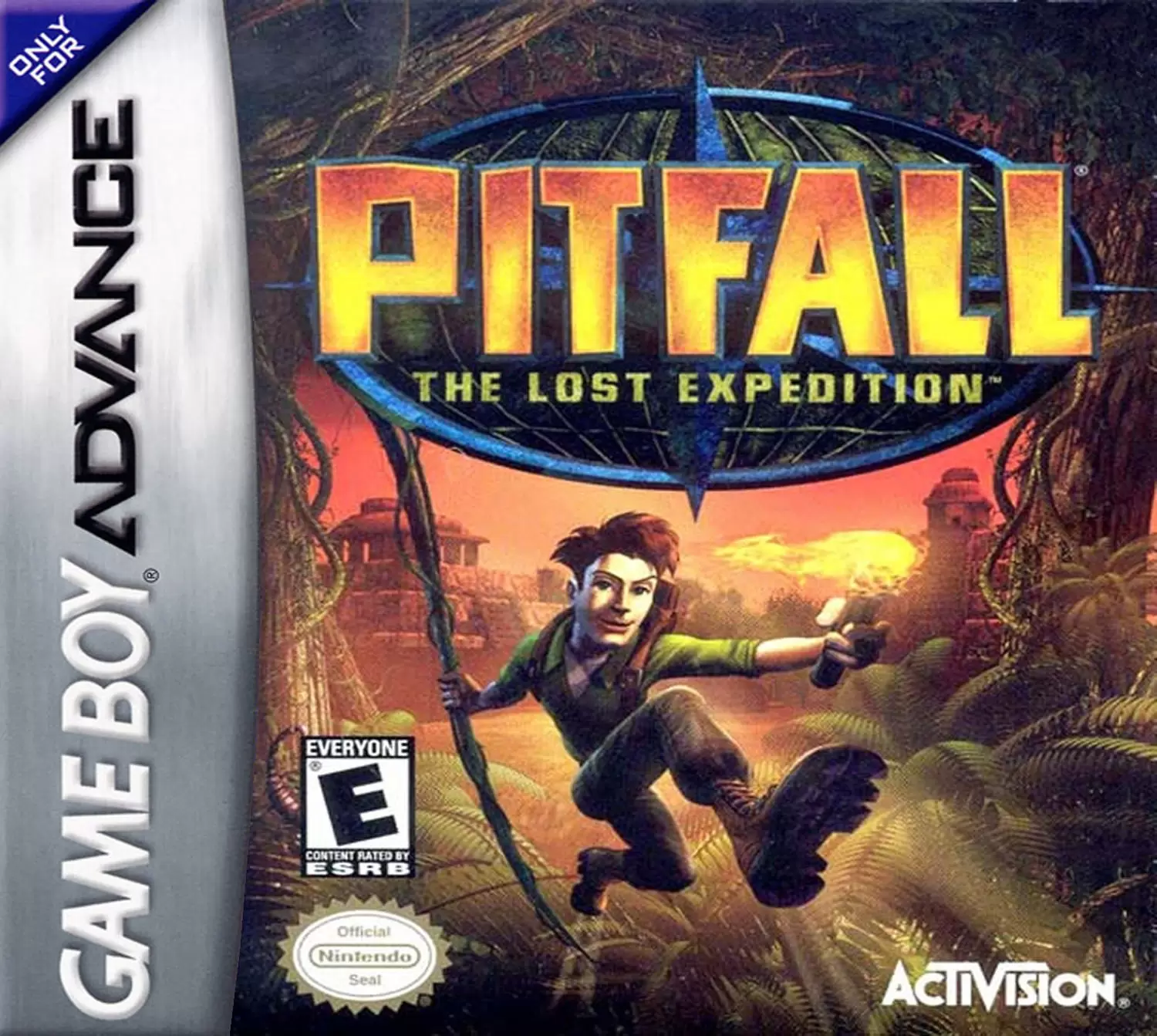 Jeux Game Boy Advance - Pitfall: The Lost Expedition