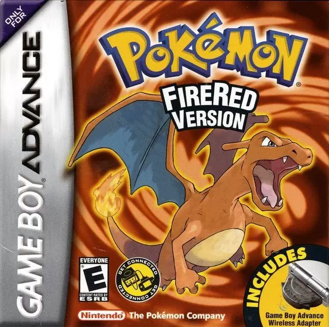 Game Boy Advance Games - Pokémon Fire Red Version