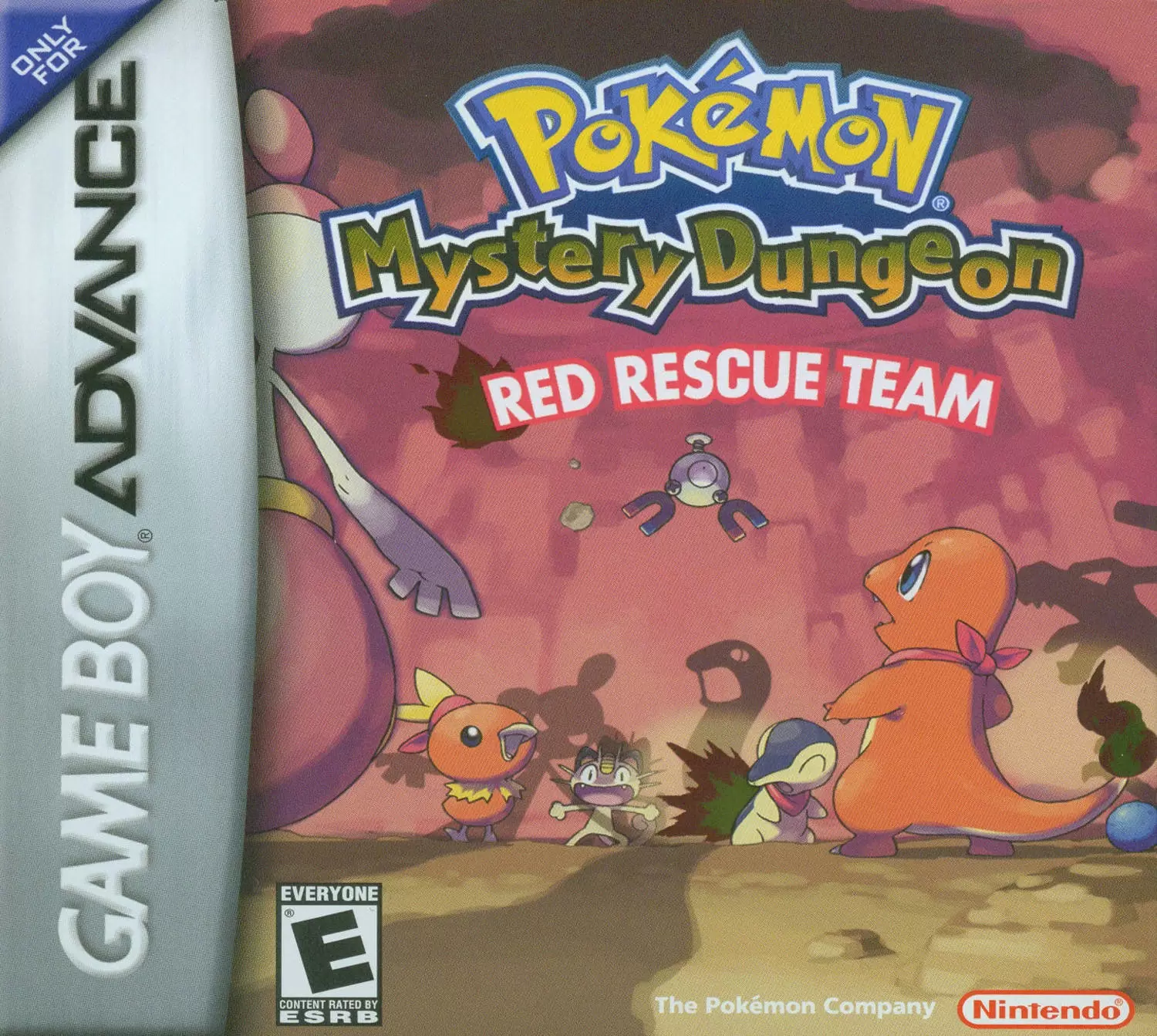 Game Boy Advance Games - Pokémon Mystery Dungeon: Red Rescue Team