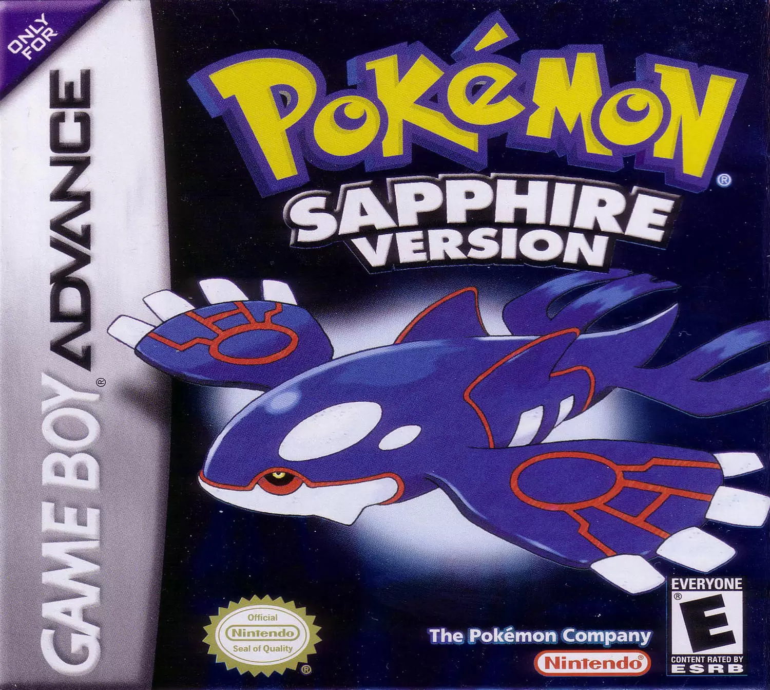 Game Boy Advance Games - Pokemon Sapphire Version
