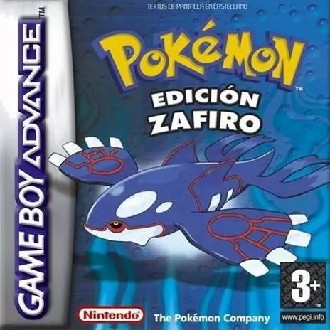 Game Boy Advance Games - Pokemon Zafiro