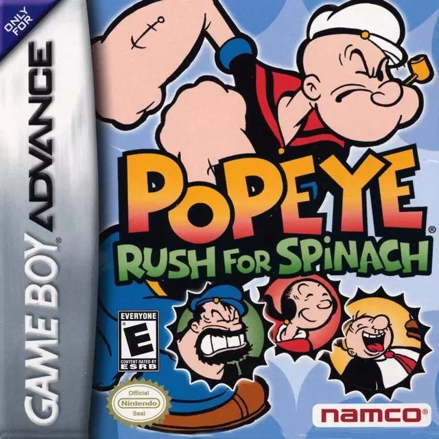 Jeux Game Boy Advance - Popeye: Rush for Spinach