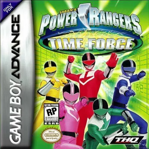 Game Boy Advance Games - Power Rangers: Time Force
