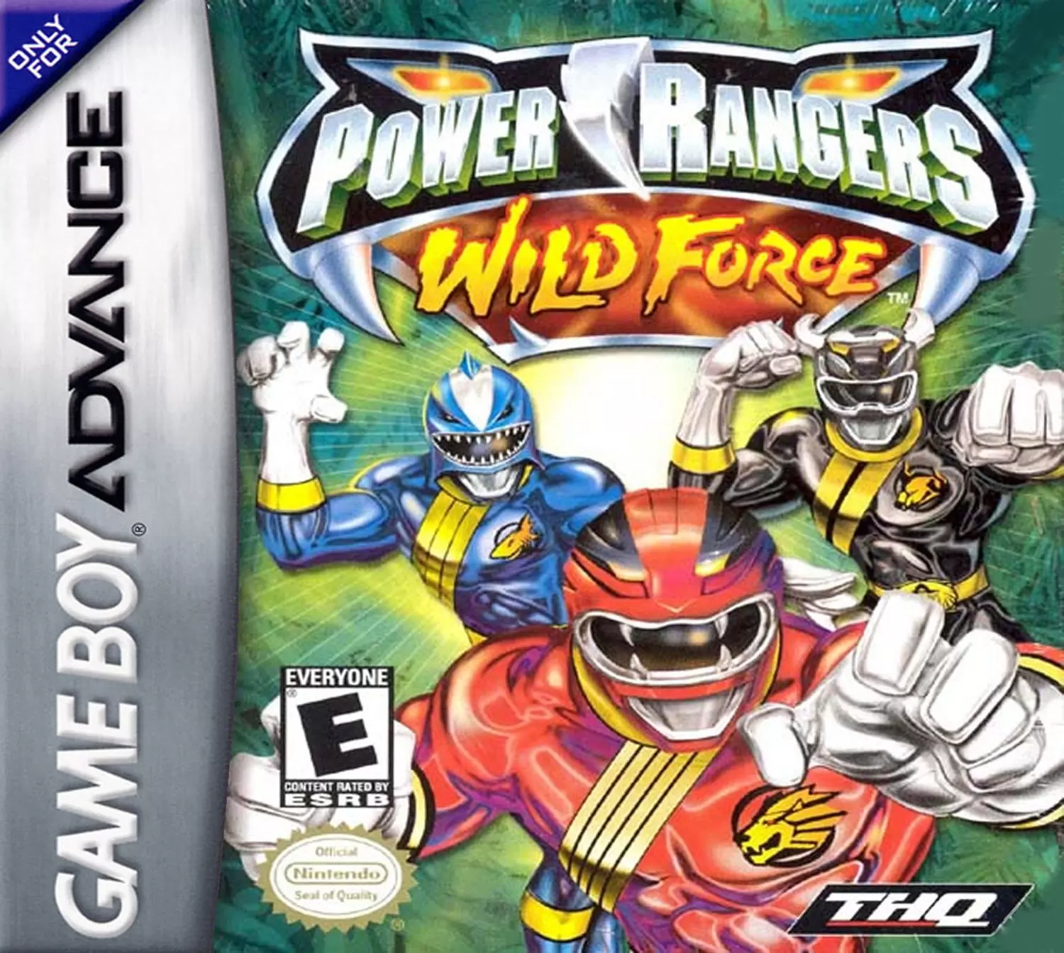 Game Boy Advance Games - Power Rangers: Wild Force