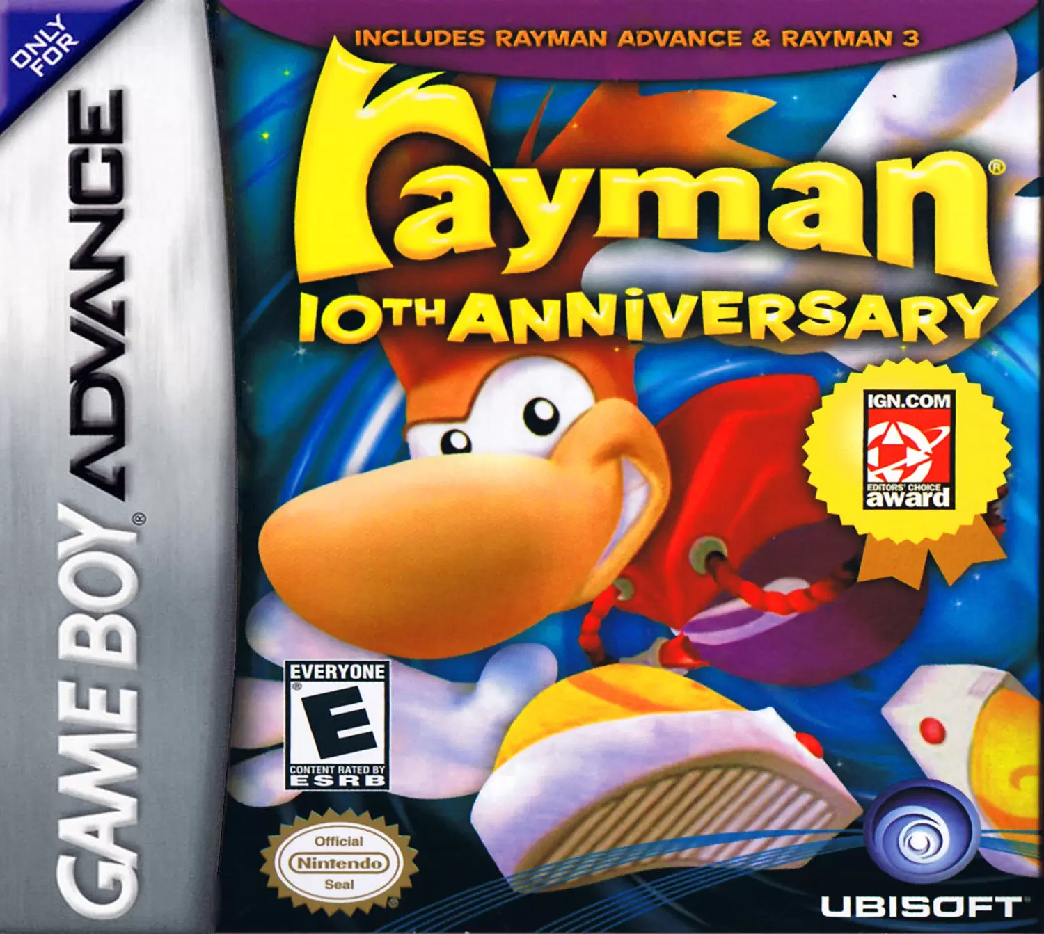 Game Boy Advance Games - Rayman 10th Anniversary Collection