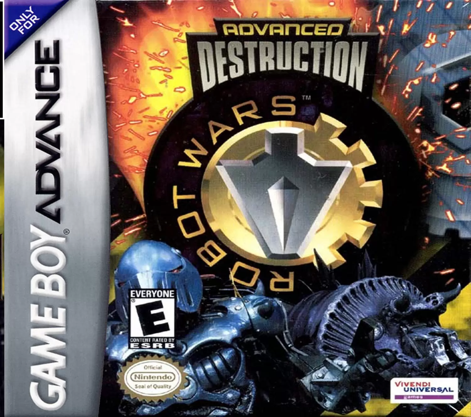 Game Boy Advance Games - Robot Wars: Advanced Destruction