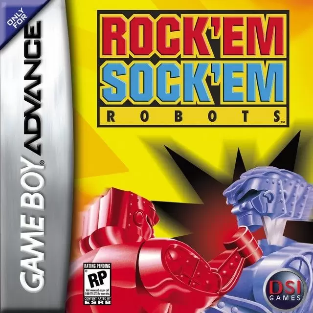 Game Boy Advance Games - Rock \'Em Sock \'Em Robots