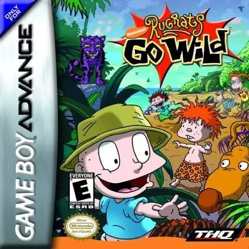Game Boy Advance Games - Rugrats: Go Wild
