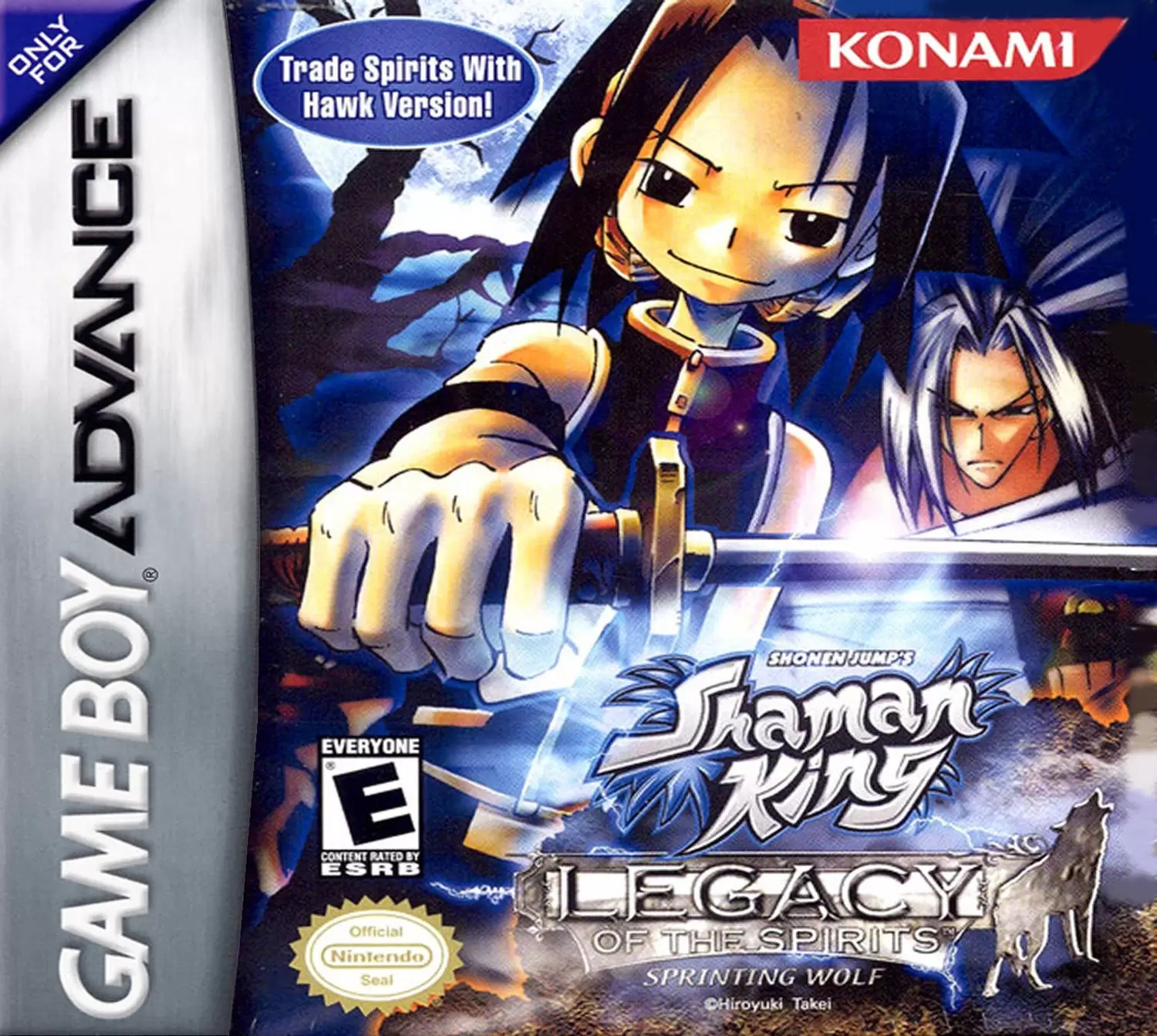 Jeux Game Boy Advance - Shonen Jump\'s Shaman King: Legacy of the Spirits, Sprinting Wolf